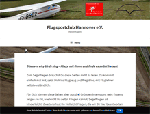 Tablet Screenshot of flugsportclub.com